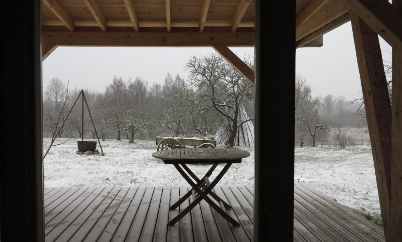 Hostal Mednieki Kalvene Krusati Exterior foto